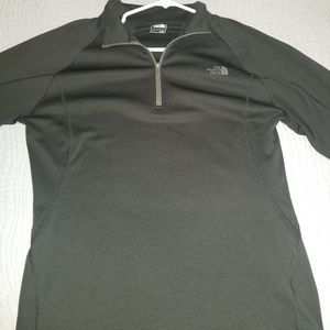 EUC TNF Warm half zip baselayer